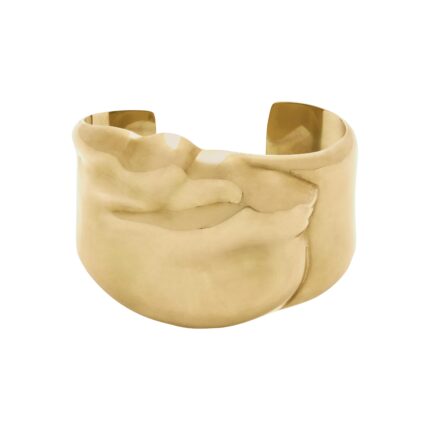 Tiffany Vintage 18K Gold Capricorn Cuff Bracelet For Sale